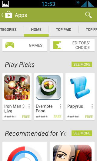Illustration for article titled New Play Store - apk plus colour choices!